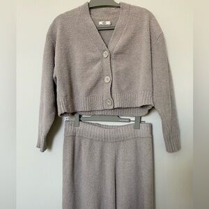 UGG Set - Nyomi Cardigan and Terri Lounge Pant in Granite